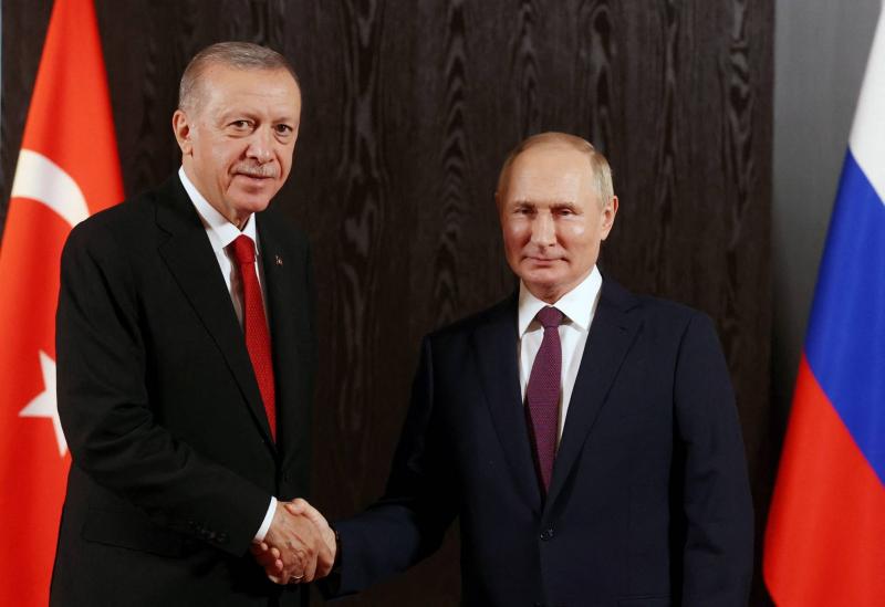 أردوغان يشكر بوتين.. والسبب؟