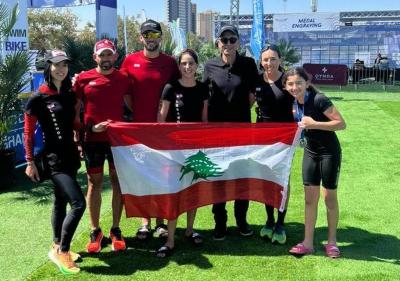 ترياتلون غرب آسيا: اللقب للزعبي وناضر