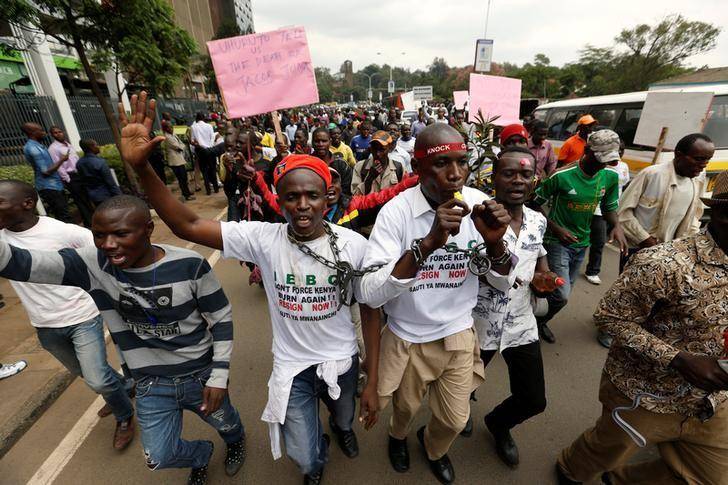 إحتجاجات كينيا مستمرة