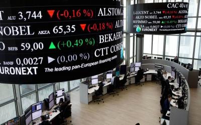 إنخفاض الأسهم الأوروبية بعد رفع سعر الفائدة الأميركية