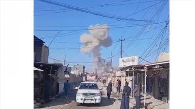 قسد تفجر مستودع ذخيرة في الحسكة (فيديو)