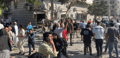 بالفيديو- قتلى وجرحى بانفجار ضخم في مدينة بندر عباس جنوب إيران