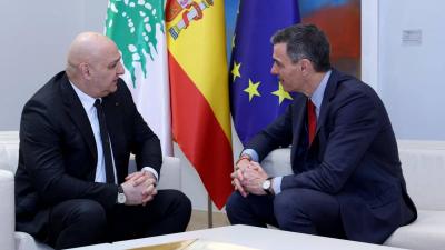 الرئيس عون: نأمل أن تعمل إسبانيا مع الإتحاد الأوروبي للضغط على إسرائيل