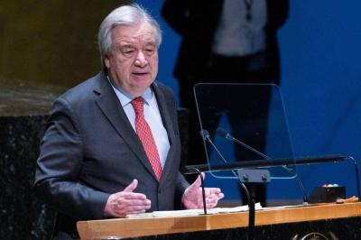 غوتيريش يحذر من 