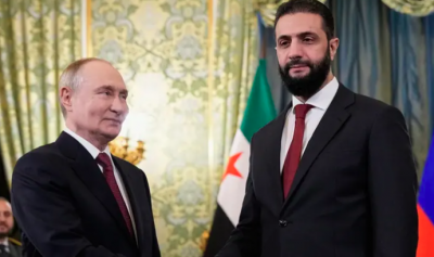 الكرملين: بوتين والشرع يجريان محادثات الأربعاء