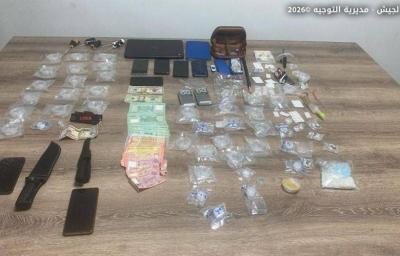 عمليات دهم للجيش وتوقيف أشخاص