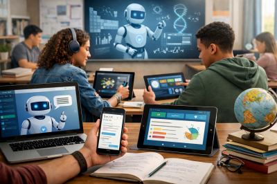 ما أهم تطبيقات الذكاء الاصطناعي في مجال المذاكرة الدراسية؟