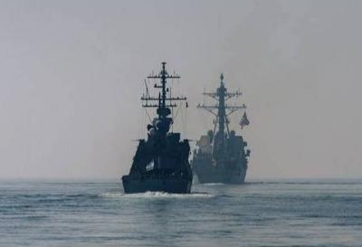 تدريب بحري مشترك بين إسرائيل ومدمّرة أميركية في البحر الأحمر