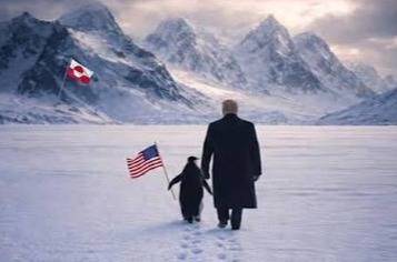 سخرية واسعة من صورة ترامب في غرينلاند والبيت الأبيض يعلّق