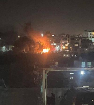 الطيران المسيّر الإسرائيلي يستهدف سيارة في بلدة حاروف