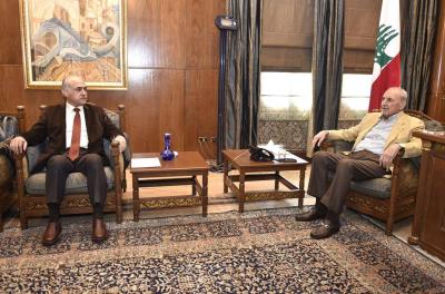 بري يستقبل ابو الحسن والخطيب والرفاعي