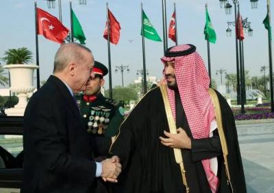 تشديد سعودي تركي على انسحاب إسرائيل من غزة.. ووحدة اليمن والسودان