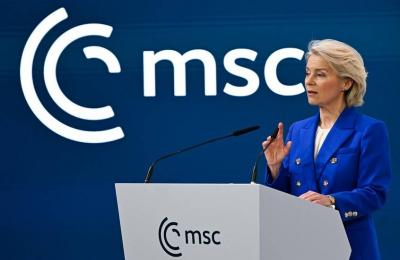 فون دير لاين: إنفاق أوروبا الدفاعي ارتفع 80% خلال 2025