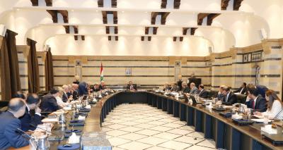 جلسة لمجلس الوزراء في السراي الحكومي