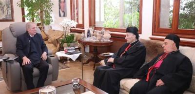 الراعي من دارة الجميّل: ضرورة تكاتف القيادات في ظل الظروف الدقيقة