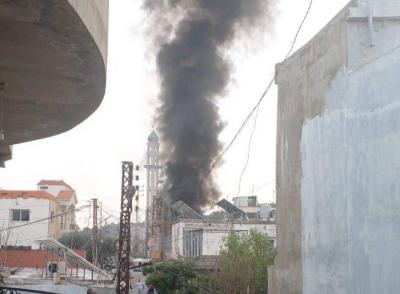 بالفيديو- 3 قتلى باستهداف سيارة في يانوح