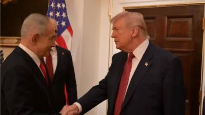 البيت الأبيض: بدء الاجتماع بين ترمب ونتنياهو