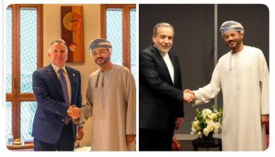 عُمان تجمع إيران وأميركا وسط ضغط عسكري وعقوبات جديدة
