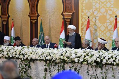 الخطيب في إفطار المجلس الشيعي: لسنا هواة سلاح ونؤيد الدولة القوية