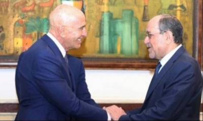 المالكي خلال لقائه براك: نؤكد على ضرورة احترام سيادة العراق