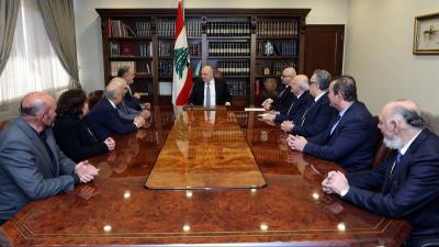 عون: الرسالة التربوية في لبنان لا بد ان تستمر