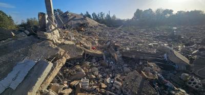 تفجير منزلين في حولا وعيتا الشعب ليلا