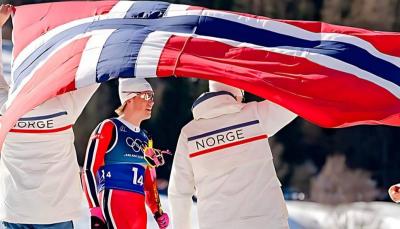 النرويج تحطم الرقم القياسي الذهبي في أولمبياد ميلانو كورتينا
