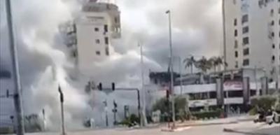 فيديو مرعب… شاهدوا القصف العنيف الذي استهدف الضاحية