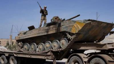 وسط توسع الحرب... الجيش السوري يعزز وجوده على حدود لبنان