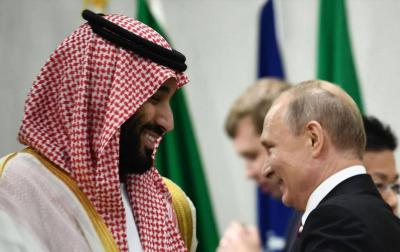 بن سلمان وبوتين يبحثان هاتفياً التصعيد العسكري في المنطقة
