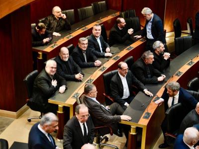 بالصورة... أول ظهور لمحمد رعد في مجلس النواب بعد حديث سابق عن اغتياله