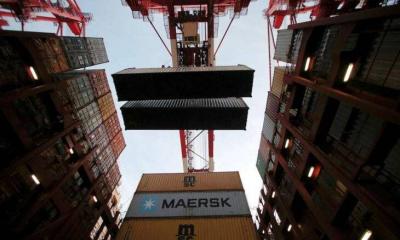 شركة ‌ميرسك تعلن تعليق مؤقت لمعظم حجوزات الشحن من وإلى دول الخليج