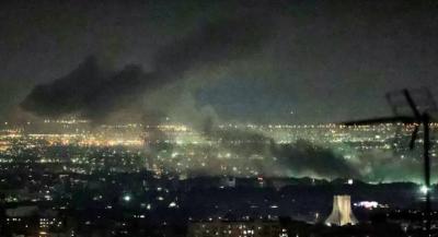 انفجارات تهز طهران... والجيش الإسرائيلي يضرب شيراز والأهواز