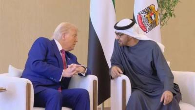 ترامب يؤكد تضامنه مع الإمارات … مباحثات هاتفية مع محمد بن زايد