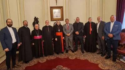 أبناء علما الشعب من بكركي: كل ما نريده العودة إلى بلدتنا والبطريرك وعدنا خيرًا