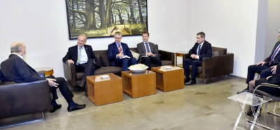 جعجع استقبل سفير أوستراليا في زيارة وداعية في معراب