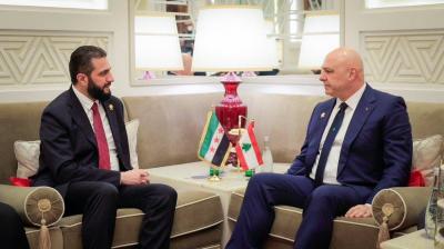 بعد التوتر على الحدود.. الشرع يتصل بعون وهذا ما دار بينهما!