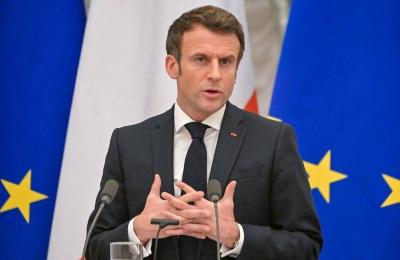 ماكرون: أكدت للرئيس عون دعم فرنسا الكامل