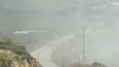 بالفيديو- إسرائيل تستهدف جسر القاسمية