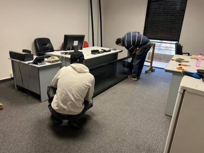 المصلحة الوطنية لنهر الليطاني تباشر أعمال ترميم مكاتبها المتضررة في بيروت