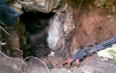 بالصور - الجيش الاسرائيلي: قضينا على أحد عناصر الحزب لدى خروجه من نفق