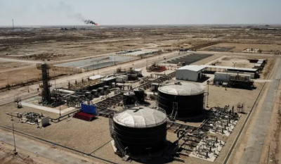 مسيرة تستهدف حقلاً نفطياً بدهوك.. ونيران تشتعل بمخزن زيوت