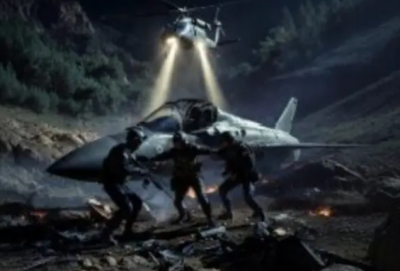 فيديو يوثق.. هكذا سحبت فرقة كوماندوز الطيار من داخل إيران