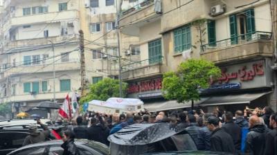 الوداع الأخير لبيار معوّض وزوجته