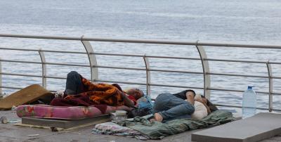 كم بلغ عدد النازحين في مراكز الإيواء؟