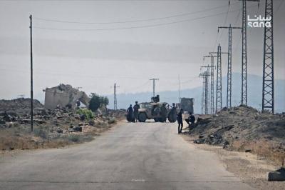 سوريا.. قوات إسرائيلية تنشئ حاجزاً مؤقتاً في ريف القنيطرة