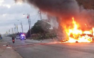 القصف لا يتوقف جنوبا.. وغارة على كورنيش صيدا تخلّف عددا كبيرا من الضحايا