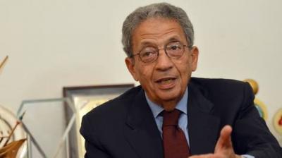 عمرو موسى يناشد ترامب: أعطِ السلام فرصة