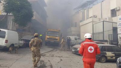 غارة أمام مستشفى تبنين... وأضرار كبيرة