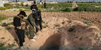 بالصورة: نفق بين لبنان وسوريا... للأسلحة!